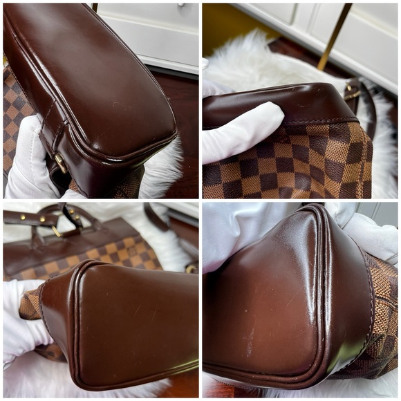 LOUIS VUITTON Damier Ebene Soho Backpack Pre-Loved Excellent Condition - Picture 15 of 17